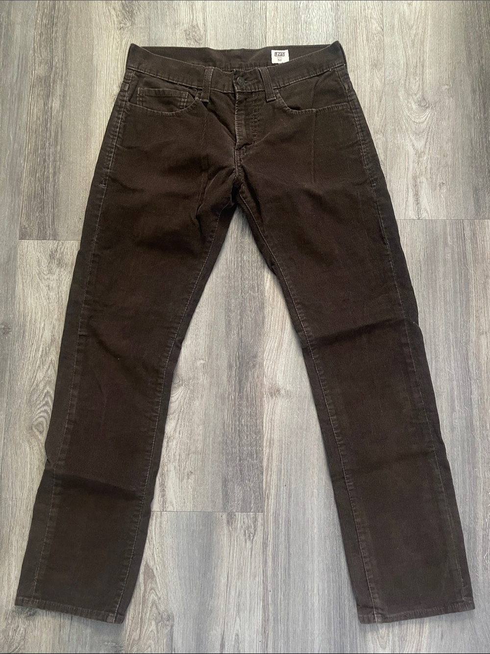 Levi's Dark Brown Corduroy Pants